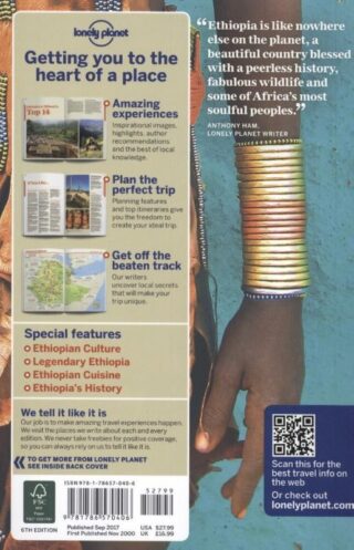 Lonely Planet Ethiopia & Djibouti - achterkant