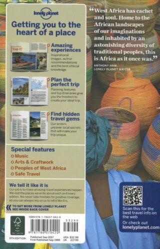 Lonely Planet West Africa - achterkant