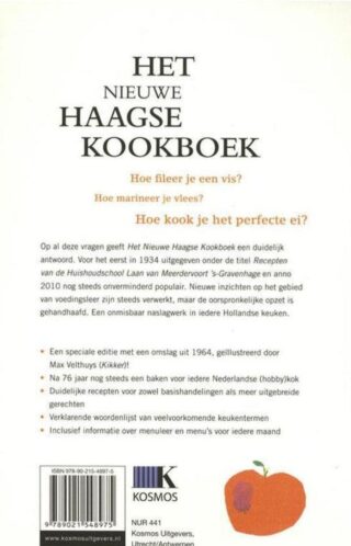 Het nieuwe Haagse kookboek - achterkant