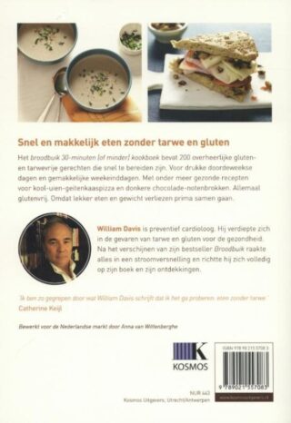 Broodbuik 30-minuten (of minder) kookboek - achterkant