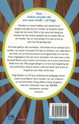 Het moeder/zoon handboek - achterkant