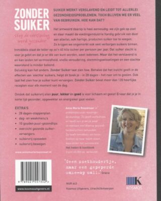 Zonder suiker - achterkant