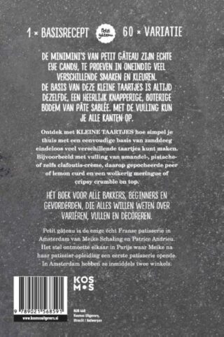 Kleine Taartjes van Petit Gateau - achterkant