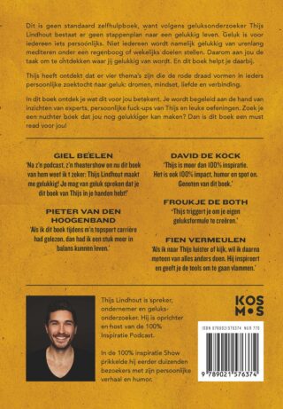 Hoe de fuck vind ik geluk? - achterkant