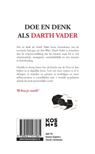 Doe en denk als Darth Vader - achterkant