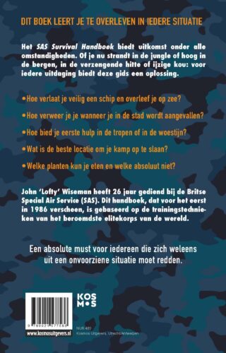 Het SAS Survival handboek - achterkant