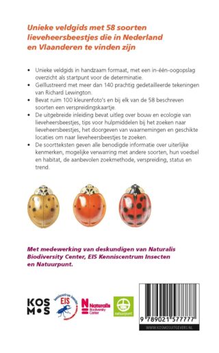 Veldgids lieveheersbeestjes voor Nederland en Vlaanderen - achterkant