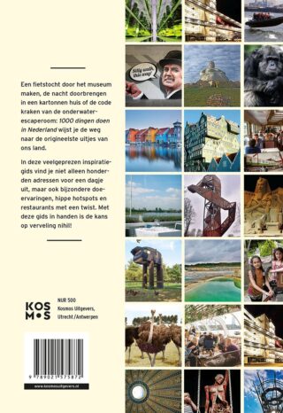 1000 dingen doen in Nederland - achterkant