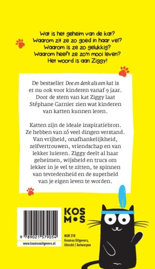 Doe en denk als een kat voor kids - achterkant