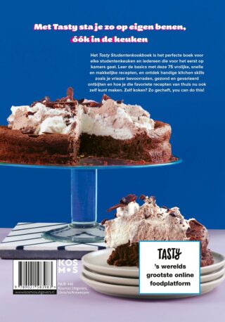 Tasty Studentenkookboek - Bijna volwassen - achterkant