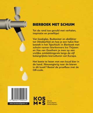 Bierboek met schuim - achterkant