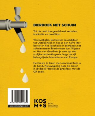 Bierboek met schuim - achterkant