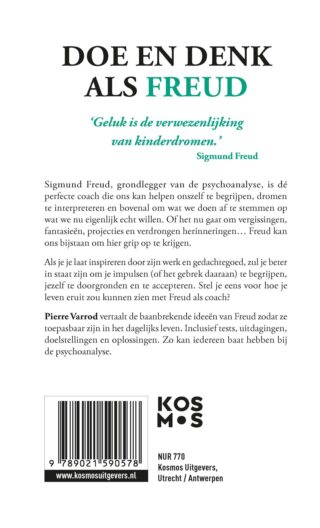 Doe en denk als Freud - achterkant