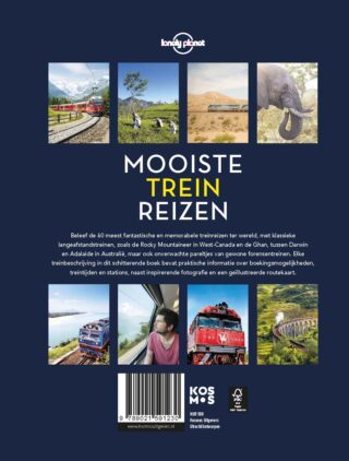 Lonely Planet - Mooiste treinreizen - achterkant