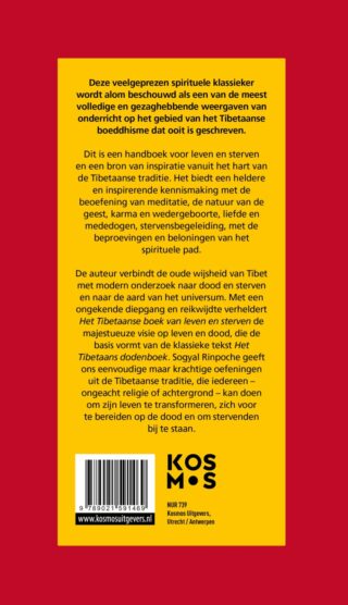 Het Tibetaanse boek van leven en sterven - achterkant