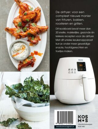 Het Airfryer kookboek - achterkant