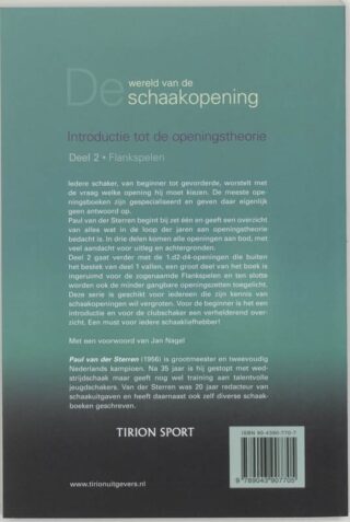 Wereld van de schaakopening - achterkant