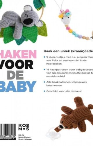 Haken voor de baby - achterkant