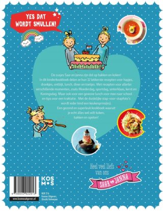 Het grote kook- en bakboek van de Zoete Zusjes - achterkant
