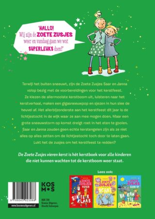 De Zoete Zusjes vieren kerst - achterkant