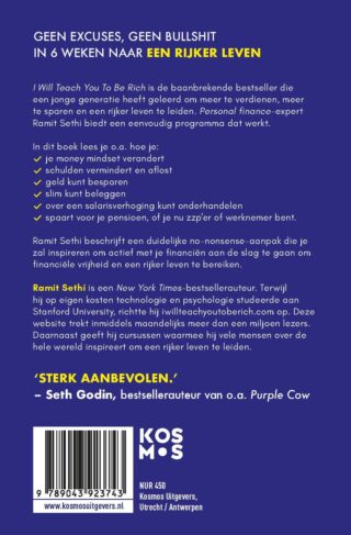 I Will Teach You To Be Rich - achterkant