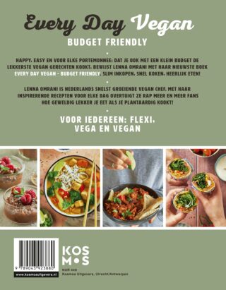 Every Day Vegan Budget Friendly - achterkant