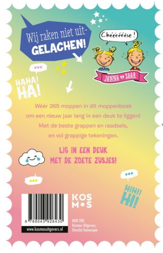 De Zoete Zusjes moppenboek 2 - achterkant