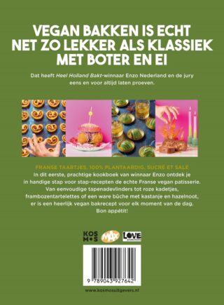 Heel Holland bakt vegan - achterkant