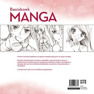 Basisboek manga - achterkant