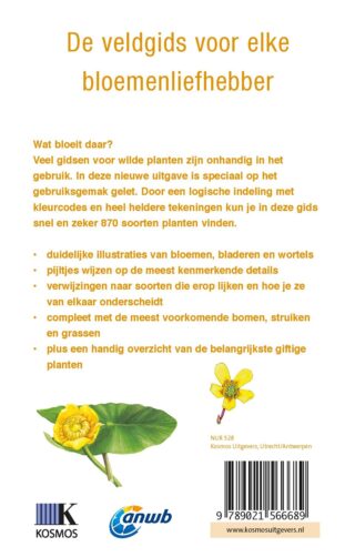 ANWB Bloemengids - achterkant