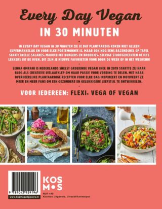 Every Day Vegan in 30 minuten - achterkant