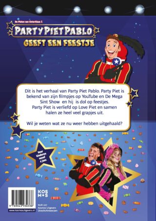 Party Piet Pablo geeft een feestje - achterkant