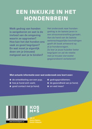 Hoe denkt je hond? - achterkant