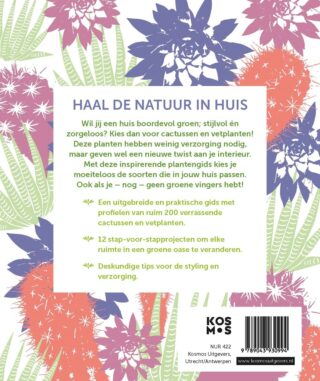 Het creatieve cactus en vetplanten boek - achterkant