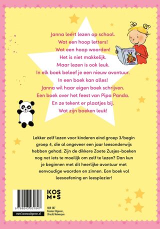 Lekker lezen met de Zoete Zusjes - achterkant