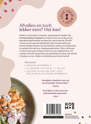 Het basis NewFysic Kookboek - achterkant