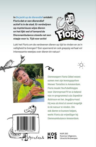 De jacht op de dierendief - achterkant