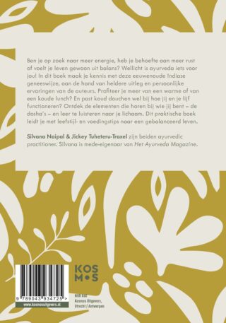 Ayurveda voor beginners - achterkant