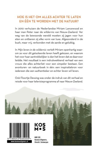 Mijn leven in de wildernis - achterkant