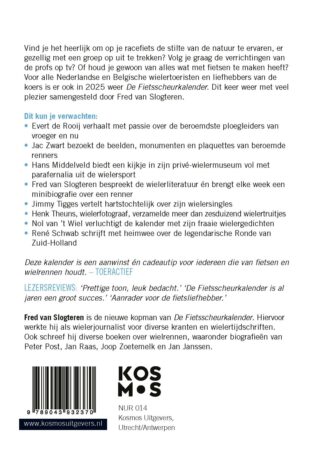 De Fiets scheurkalender - achterkant