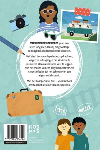 Lonely Planet Kids Vakantieboek - achterkant