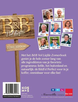 B&B vol liefde zomerboek - achterkant