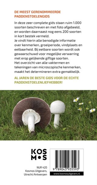 De grote paddenstoelengids voor onderweg - achterkant