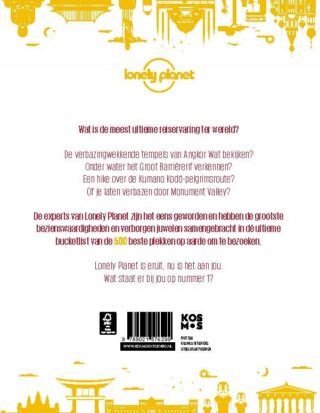Lonely Planet Ultieme bestemmingen - achterkant