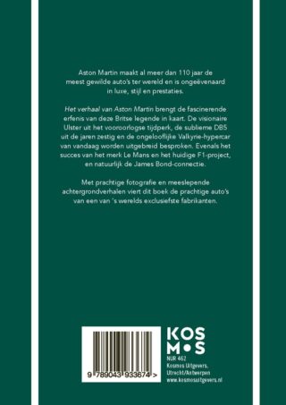 Het verhaal van Aston Martin - achterkant