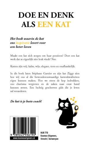 Doe en denk als een kat - achterkant