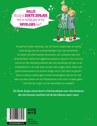 De Zoete Zusjes vieren kerst - achterkant