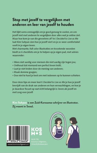I Decided to Live as Me - Nederlandse editie - achterkant