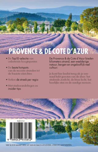Provence & De Cote d'Azur - achterkant