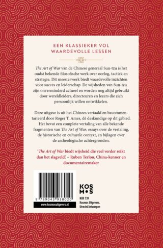 The Art of War - Nederlandse editie - achterkant